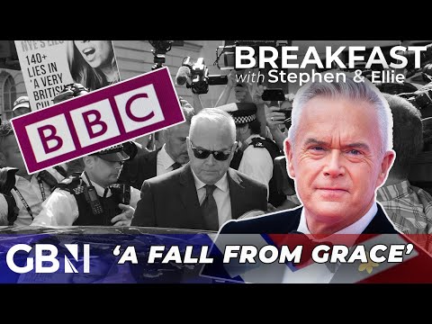 Innocent until proven GUILTY?: BBC faces FIRE for paying ‘disgraced’ Huw Edwards despite his arrest