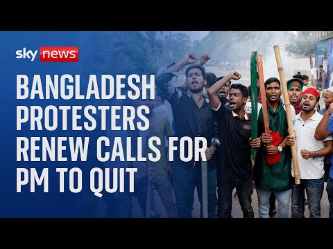 Almost 100 people killed in Bangladesh protests as nationwide curfew imposed