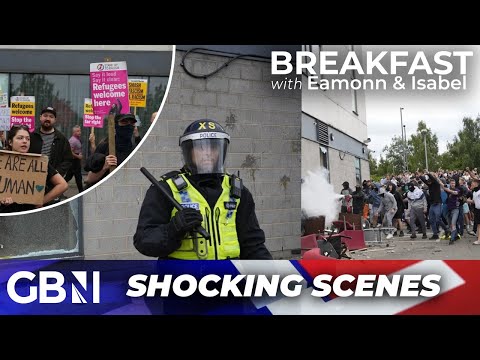 WATCH: Shocking aftermath of Rotherham riots shows hotel completely destroyed by ‘far-right thugs’