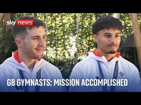 Gymnast admits his ‘brain is scrambled’ after Olympics success | Paris 2024