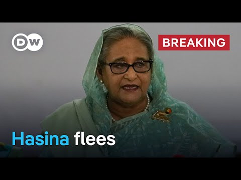 Bangladesh PM Sheikh Hasina flees Dhaka, protesters storm palace | DW News