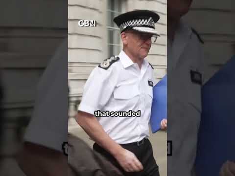 Met Police Chief RIPS MICROPHONE when questioned on two tier policing