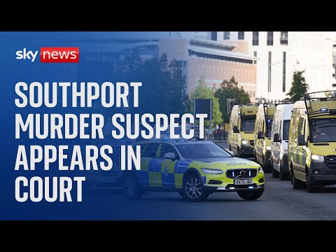 17-year-old boy appears in court over Southport stabbings