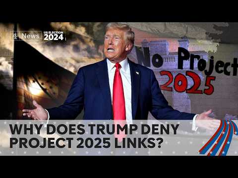 Project 2025 – why the group Trump denies is Democrat’s key target