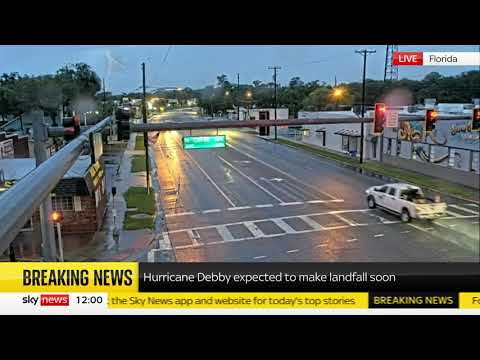 Copy of Hurricane Debby latest: Category 1 storm makes landfall and threatens catastrophic flooding