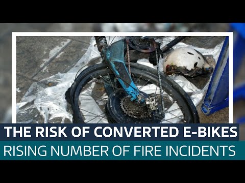 In just two years, there has been a 204% increase in the number of e-bike fires, ITV News found.