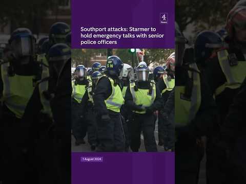 Southport attacks: PM to hold emergency talks with senior police officers