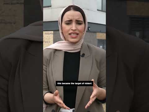 CNN reporter visits aftermath of hotel attacked by rioters
