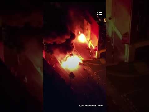 Far-right rioters caused chaos on the streets of Belfast in Northern Ireland  | DW News