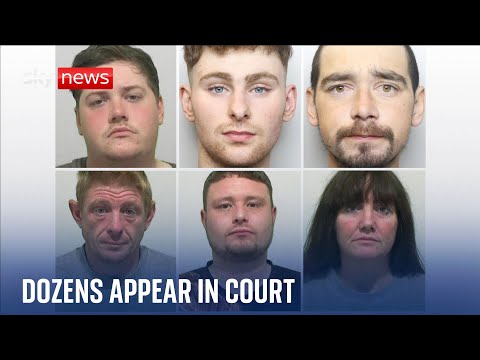 UK riots: Over 20 people charged after riots in Middlesbrough