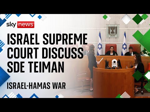 Israel’s Supreme Court discuss conditions in facility in Southern Israel
