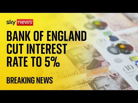 Interest rate cut for the first time in more than four years to 5%