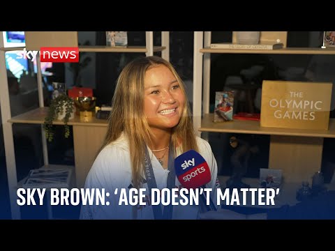 Team GB’s Sky Brown on bronze medal win: ‘Age doesn’t matter’