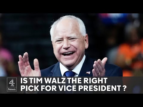 Why did Harris pick Walz as her running partner?