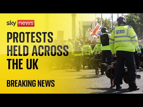 BREAKING: Protests take place across the UK