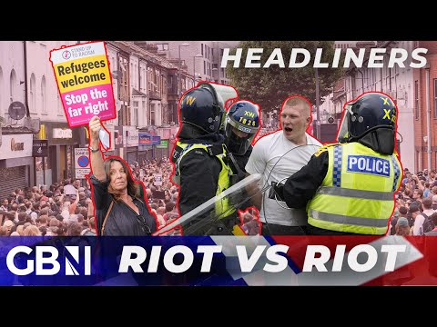 Riot ‘STOPS’ a riot, but ‘what were the police doing?’: ‘hatred’ on the streets at boiling point