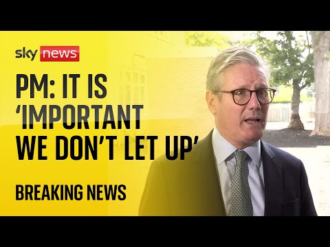 Prime minister: It is “important we don’t let up” after mass protests