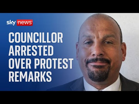 Labour councillor arrested after allegedly telling protest ‘fascists need to have throats cut’