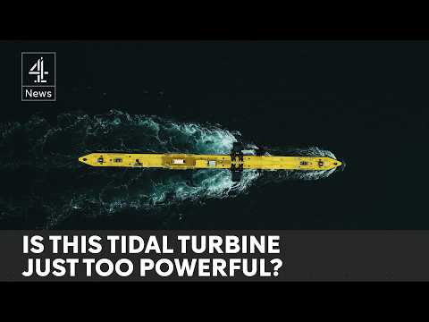 The world’s most powerful tidal turbine – but can our grid handle it?
