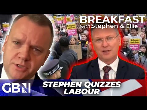 ‘Government need to consider their language! – Labour MP GRILLED over the labelling of protesters