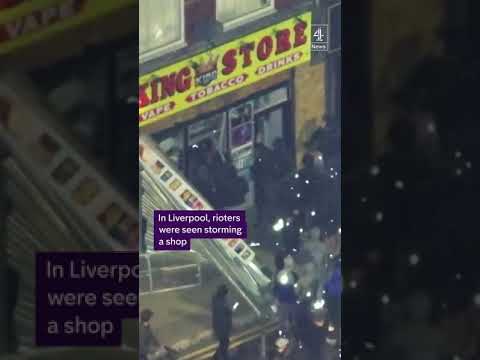 Bodycam shows police hit with fireworks during riots