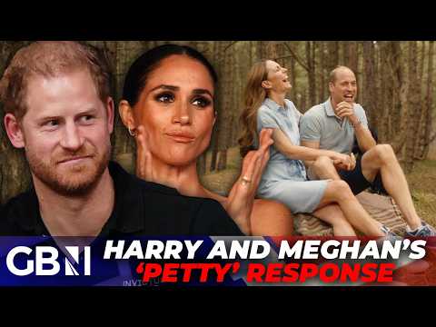 Harry and Meghan SLAMMED for ‘trying to steal the spotlight’ in ‘very petty’ response to the Waleses