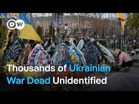 What kind of support does Ukraine need when it comes to identifying missing persons? | DW News
