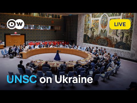 LIVE: UN Security Council briefing – ‘Maintenance of Peace and Security of Ukraine’ | DW News
