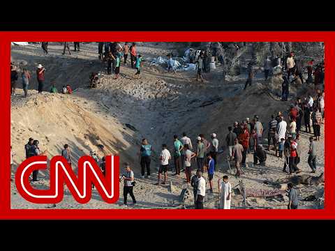 ‘They told us this area was safe’: Designated Gaza safe zone targeted by Israeli airstrike