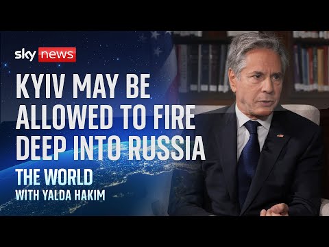 Blinken: US ‘not ruling out’ allowing Ukraine to hit Russia with long-range missiles | Ukraine War