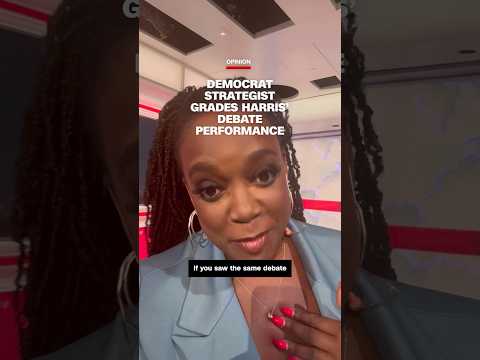 Democrat strategist grades Harris’ debate performance