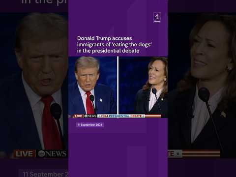 Trump accuses immigrants of ‘eating dogs’