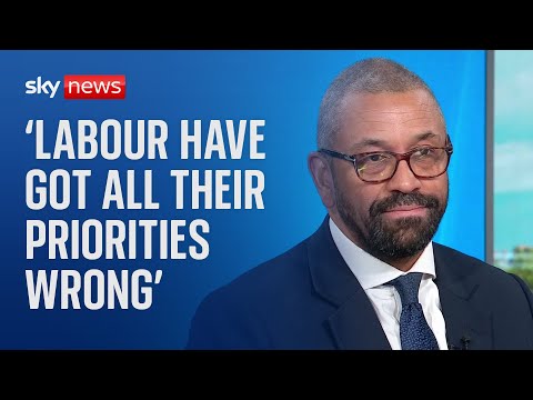 Labour got priorities ‘completely wrong’, says shadow home secretary James Cleverly