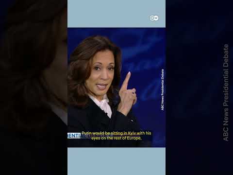 ‘Putin would be sitting in Kyiv’ – Kamala Harris on Donald Trump’s foreign policy | DW News