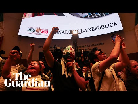 Protesters storm Mexico’s senate after lawmakers approve plan to overhaul judiciary