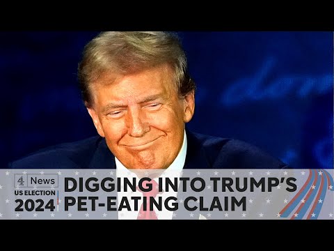 Where did Donald Trump’s outlandish pet-eating claim come from?