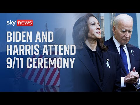 Watch live: President Biden and Vice President Harris participate in 9/11 wreath laying ceremony