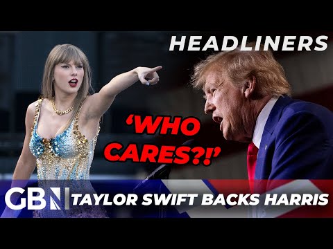 “Who CARES what she thinks?!” | Taylor Swift SLAMS Trump as she backs Kamala Harris for President