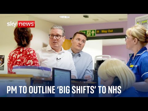 Keir Starmer to lay out 10-year plan and three ‘big shifts’ to improve NHS