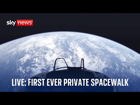 SpaceX mission set to to attempt first-ever commercial spacewalk – Watch live