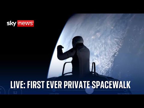 SpaceX mission set to attempt first-ever commercial spacewalk – Watch live