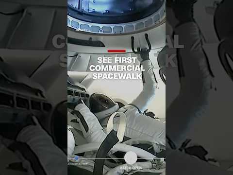 See first commercial spacewalk