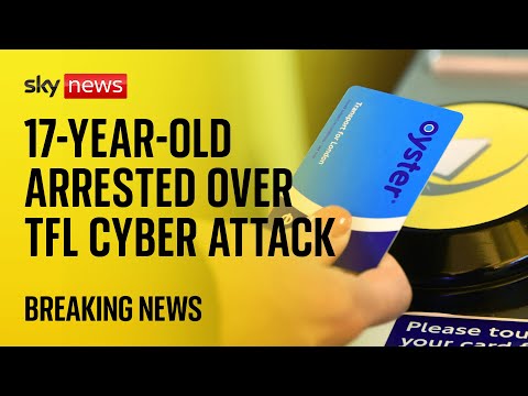 Teenage male arrested in connection with cyber attack on Transport for London