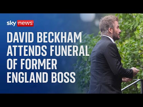 Sven-Goran Eriksson funeral: Service held for former England manager – live coverage