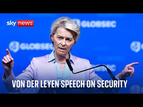 European Commission President Ursula von der Leyen speaks in Munich – Watch live