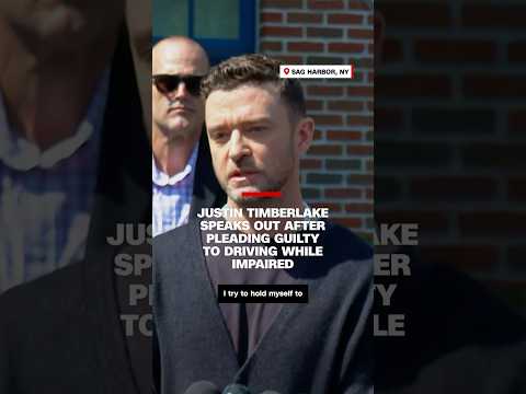 ‘I could have made a different decision’: Justin Timberlake speaks out after pleading guilty