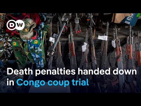 Briton and Americans among dozens given death sentence over DRC coup attempt | DW News
