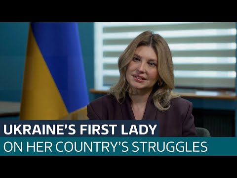Ukraine’s Olena Zelenska on the generation of children left devastated by war | ITV News