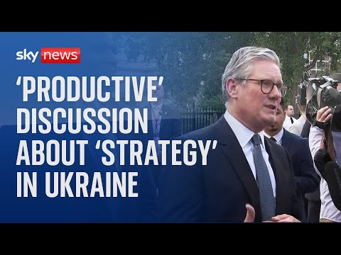 PM: ‘Long and productive’ discussion with Joe Biden about ‘strategy’ in Ukraine