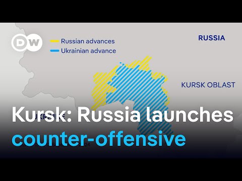 The latest on Russia’s counter-attack in Kursk | DW News